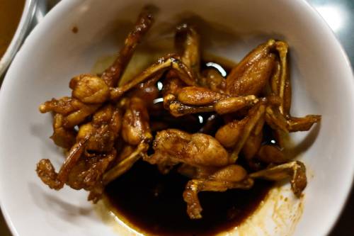 Swike. Frogs legs.