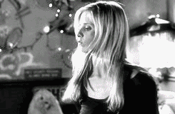 marshmallow-the-vampire-slayer:  I’m the Slayer. Slay-er. Chosen One. She-who-hangs-out-a-lot-in-cemeteries?