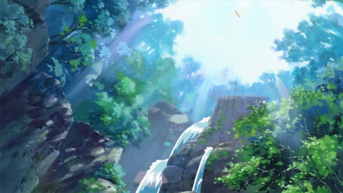 Kyoto Animations background team has been awesome from way back when Aka-chan to Boku was made and h
