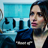 questionswiththecaptain: are you sameen shaw af? (insp)