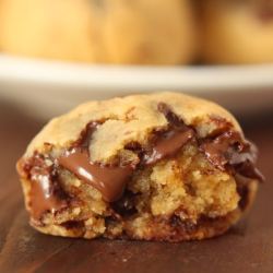 thecakebar:  Peanut Butter Chocolate Chip Cooke Balls! 