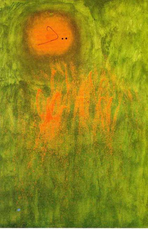 artist-miro: Hair Pursued by 2 Planets, 1968, Joan Miro
