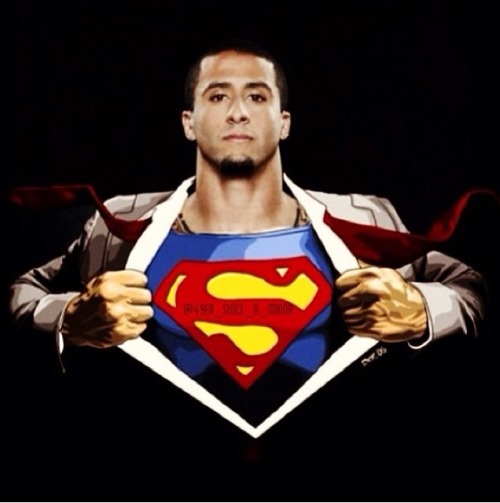 colin-gorgeous-kaepernick:  erikalynn77:  lovethose49ers:  Time to unleash Kap on those Seahawks! Go Nners!  HOT DAMN thank you to whoever made this lol  This is perfection! 