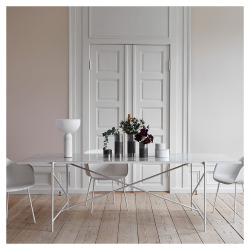 styletaboo:  Handvärk - White Dining table 
