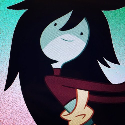 halfglovepunch:  A cool down sketch I did after work the other day #marceline #adventuretime   by character & prop designer Benjamin Anders