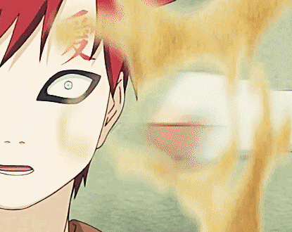 the-child-of-prophecy:Gaara Vs. Rock Lee