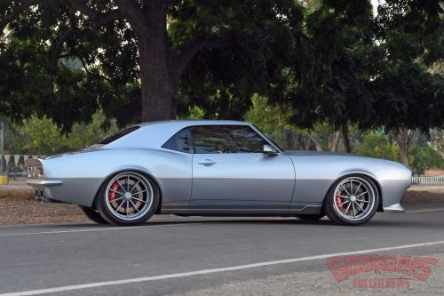 America’s most beautiful. The amazing “Rhodium” Chevrolet Camaro by East Bay Muscle Cars earned the 