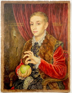 badlilmonkey:“Boy With Apple”