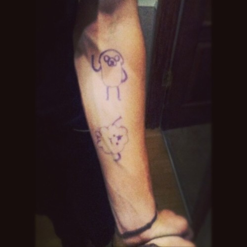 я мастер тату от бога #lol#hand#tatoo#adventuretime#l4l#f4f#l4f#nothingtodo