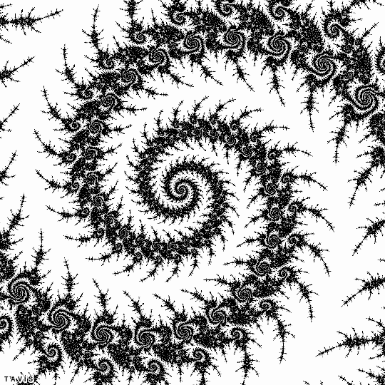 billtavis: fractalzooms:a spiral within the arm of a spiral within the arm of a spiral within… www.m