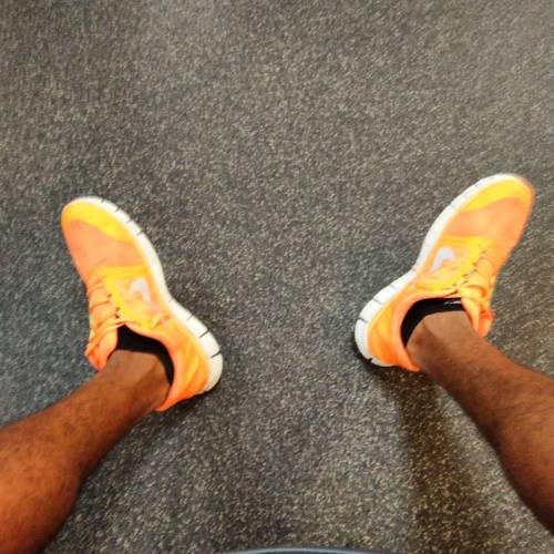 The gym kicks. It&rsquo;s an orange kinda day! #sneaks #sneakers #kicks #sneakerboy #nike #sneakerf