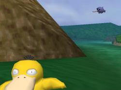 shiny-rhydon: deductionfreak: I don’t care what Oak says, this is my favorite picture I have taken in Pokemon Snap same energy 