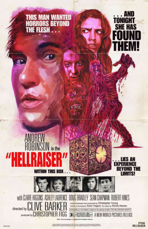 thepostermovement: Hellraiser by Stephen Romano