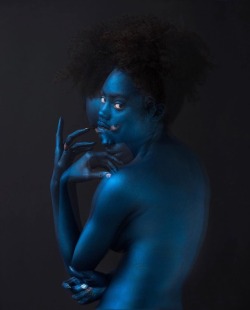 supportblackart:  Photography by @delphinediallo 💙 AWAKE / We are here now to experience the most transformative time of the beginning of the century. Our virtual connection allow us to share unlimited knowledge, connection with the most diverse community