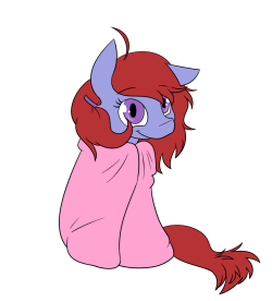 princessnoob-art:  Commission from regal-masquerade. :3c Paradox burrito blanket!   Cutie~!