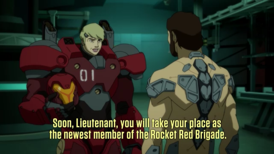 Annotated DC In the Young Justice: Outsiders episode Leverage,...