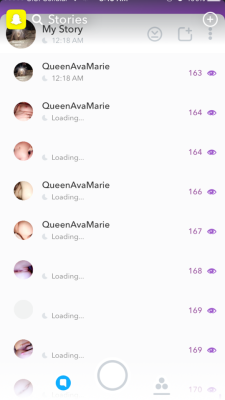 queenavamarie:  my Snapchat is  today