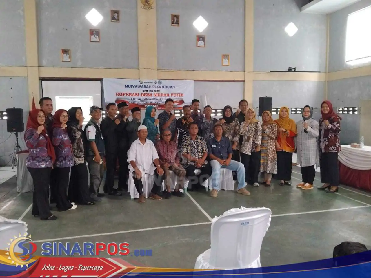 PEMBENTUKAN KOPERASI DESA MERAH PUTIH "DESA SINARTANJUNG SIAP TINGKATKAN KESEJAHTERAAN WARGA"