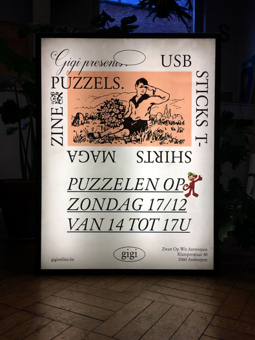 Poster for Puzzelen Op Zondag studiokaplan.bewww.instagram.com/studio_kaplan/