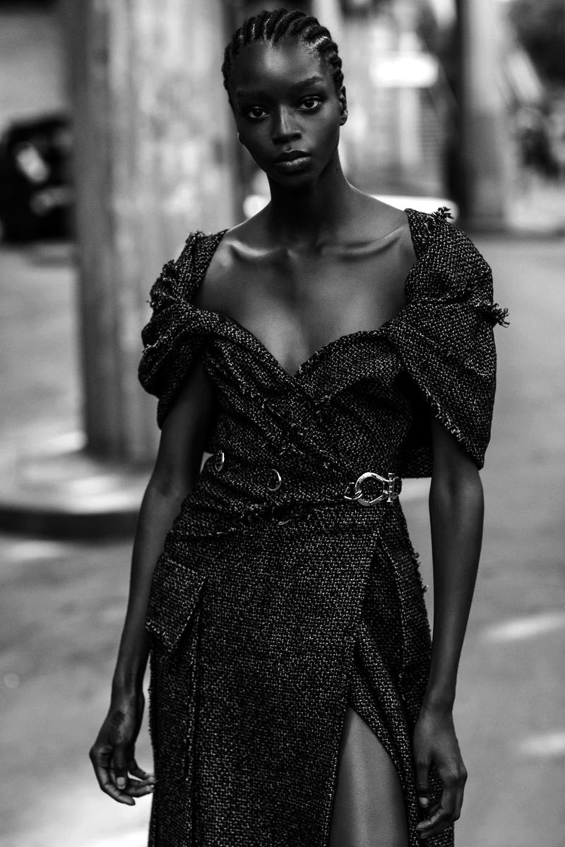 modelsof-color:Kyla Ramsey by Marco van Rijt for Numéro France Magazine - September