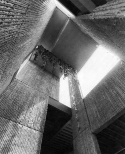 architectureofdoom:  Christian Science Building, University of Illinois, Urbana, Paul Rudolph, 1962-1967. Demolished in 1987. 