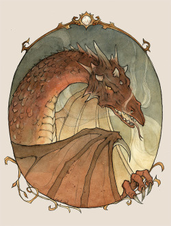 takanuba-light:  Smaug by ~liga-marta on deviantART on We Heart It. http://weheartit.com/entry/58751360/via/Freefall 