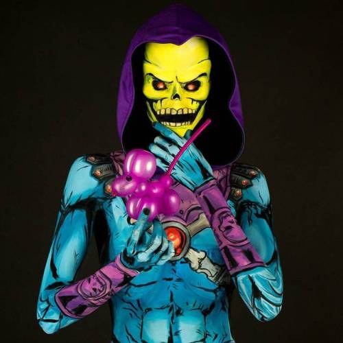 Happy Throwback Thursday #Skeletor from #fantasitcfour! Painted on January 12th 2016 for my birthday