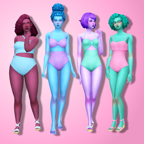 Trillyke Outfits in Sorbets Remix4 @trillyke swimwear sets recoloured in all 76 sorbets re