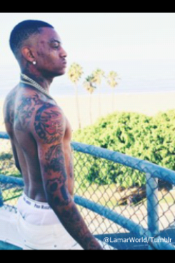 lamarworld:  Rapper Soulja Boy ass &amp; bulge.