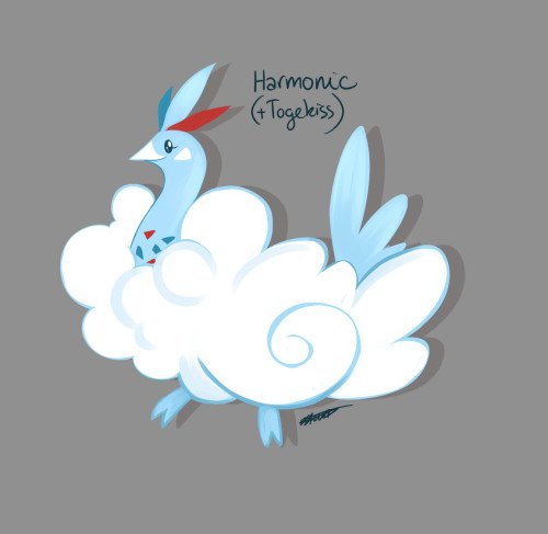 etchersketch: Altaria HybridsNoir (+ Honchkrow)Noir Altaria’s command great presence. Their cr