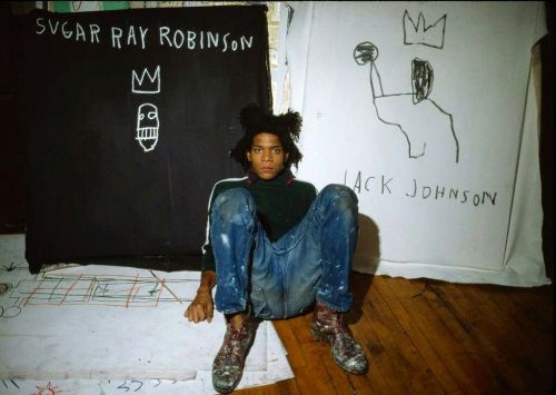 Porn twixnmix:  Jean-Michel Basquiat photographed photos