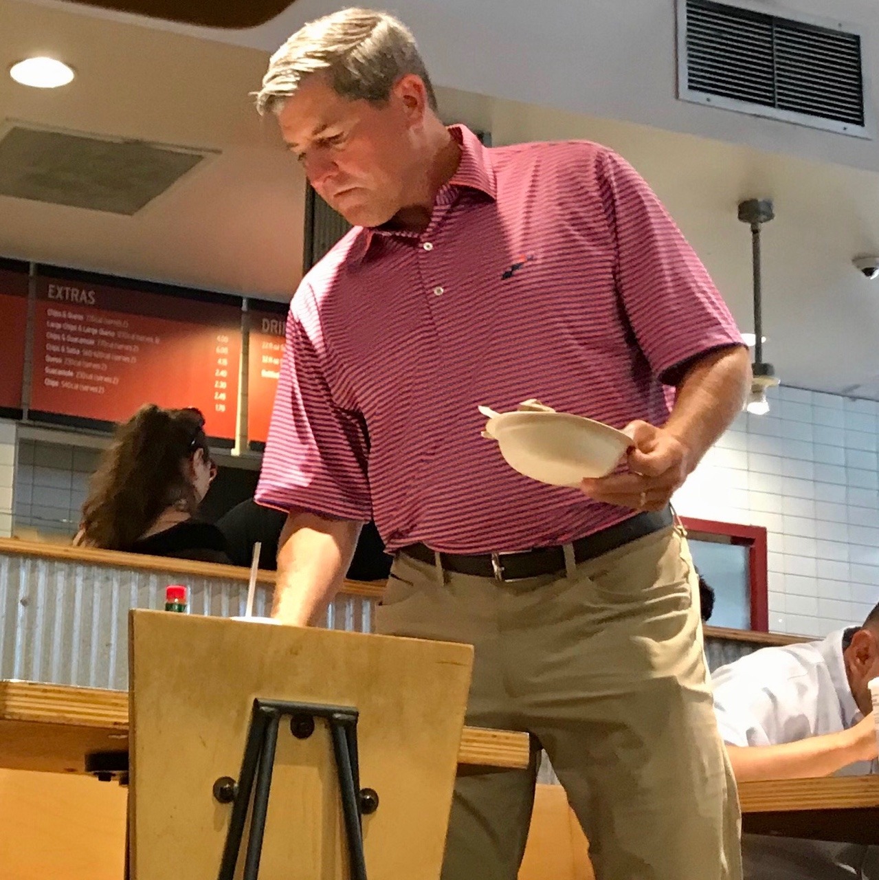 daddiesonthego:Burrito Bowl Daddy enjoying his generous portion of protein for lunch