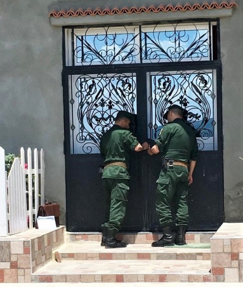 Authorities in north-central Algeria sealed shut another church building.Citing a law that requires 