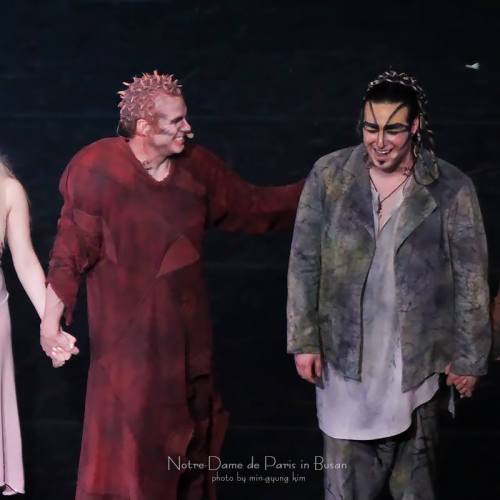Notre dame de Paris world tour 2015 last show in Busan,Korea. They will now go for a break for two w