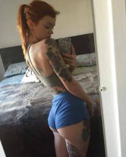 someasspics:  Tats and a Booty