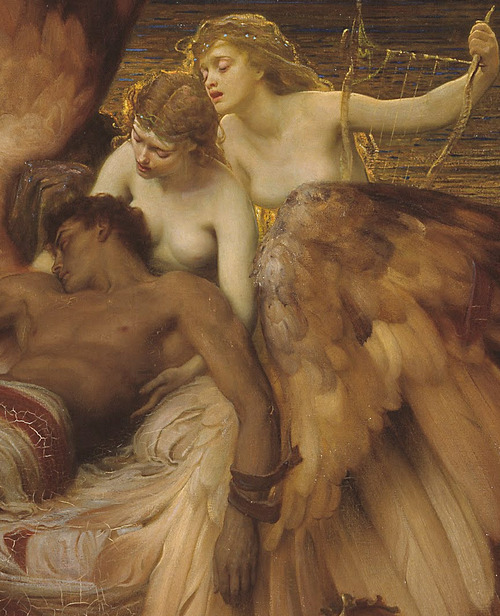 missalsfromiram: Herbert James Draper - The Lament for Icarus (1898)