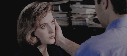 what-would-scully-do:“The conversation between your fingers and someone else’s skin. This is the mos