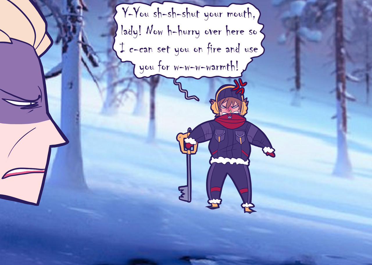 destiny-islanders:  Sora, in Arendelle in KH3: Burns through the party’s entire