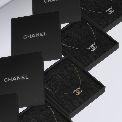 Chanel Diamond Necklace• In box (deco) version &amp; CAS Accessory!DOWNLOAD - DecoDOWNLOAD 