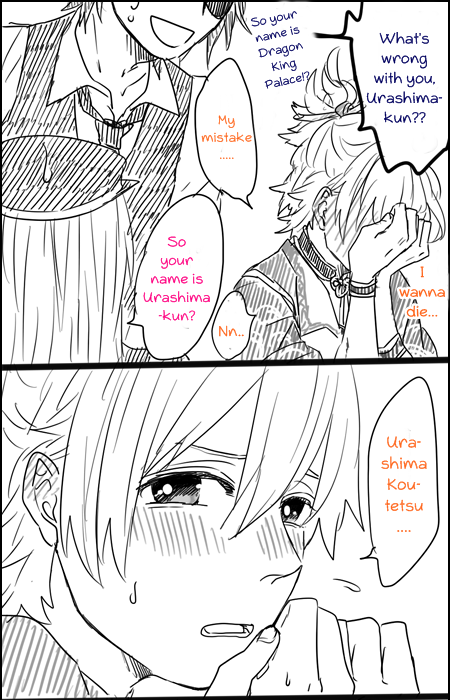irisviel-yukinashin:    Originally by   デストロイ薫子 &gt;&gt;「浦島くんが初めて乱ちゃんに会ったようです