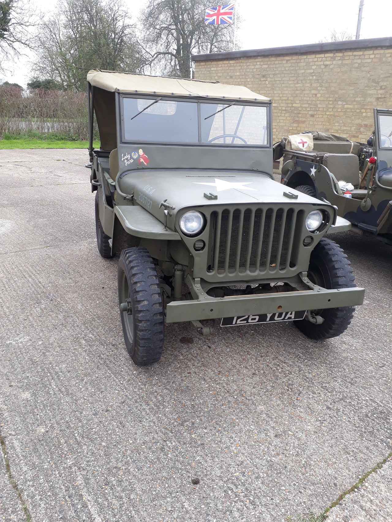 garrandheyford:  We had a few jeeps stop by last Sunday. At our open day in September,