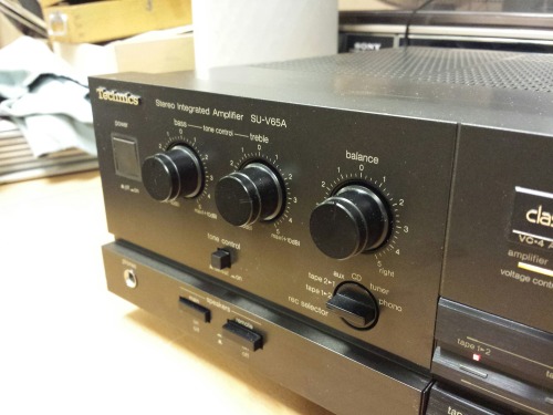 Technics SU-V65A Stereo Integrated Amplifier, 1988