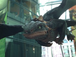 mudg3t:  How To Train Your Dragon at the Dreamworks Exhibition, ACMI Concept art and marquettes. 