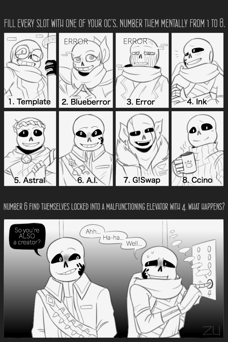 After Sans With Cross Blank Template - Imgflip