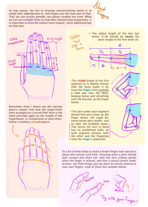 mugis-pie:  My first shot at creating a sort of tutorial/guide, telling how I do things. On this initial chapter we’re going over the handy matter of Hands.Not meaning to be an encyclopedic explanation, only showing my own methods and self-taught clues.