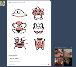 honourcall:  I just went to ‘like’ this cool rendition of pokemon sprites and tumblr’s ‘These are good, too:’ 