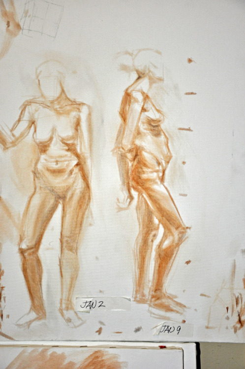 Underpainting x AA • The beginning. 