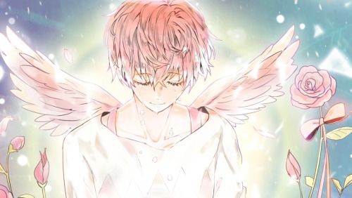 hanayuuki:I finished my work for #mmletterszine !! Its Saeran btw. Will give better preview once the