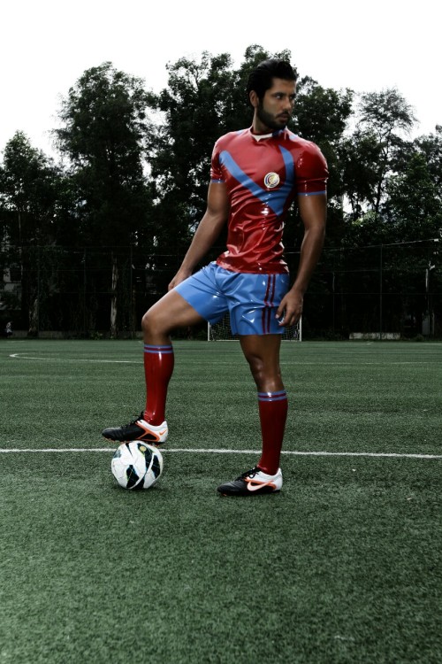 themanoloortiz:  Who’s ready for the worldcup? Pick ur team and gear up! Uniforms by latexcatfish.com 
