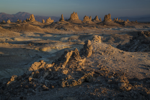mypubliclands:We are kicking off the work week with the Trona Pinnacles, one of the most unique land